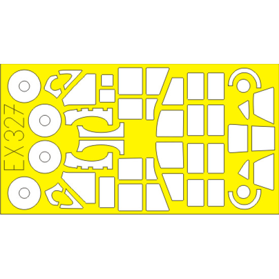 Eduard EX327 1/48 Ju 87B Sticker for Aircraft