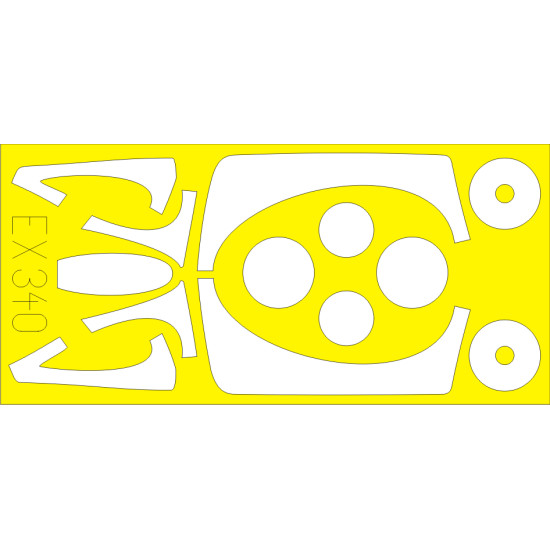 Eduard EX340 1/48 F3H-2 Sticker for Aircraft