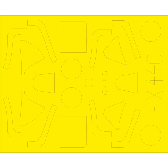 Eduard EX440 1/48 Spitfire Mk.V Sticker for Aircraft