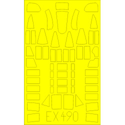 Eduard EX490 1/48 Defiant Mk.I Sticker for Aircraft