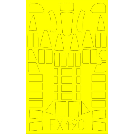 Eduard EX490 1/48 Defiant Mk.I Sticker for Aircraft