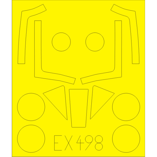 Eduard EX498 1/48 Meteor F.8 Sticker for Aircraft