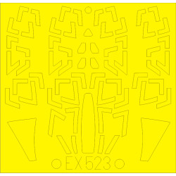 Eduard EX523 1/48 MiG-31B/BS Sticker for Aircraft