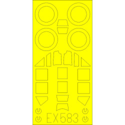 Eduard EX583 1/48 Bf 109G-6 Sticker for Aircraft