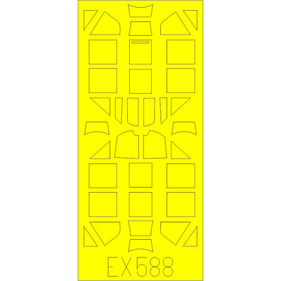 Eduard EX588 1/48 Bf 109F TFace Sticker for Aircraft