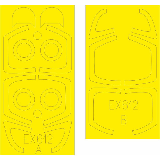 Eduard EX612 1/48 L-39ZA TFace Sticker for Aircraft