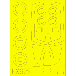 Eduard EX629 1/48 RF-101C/G/H Sticker for Aircraft