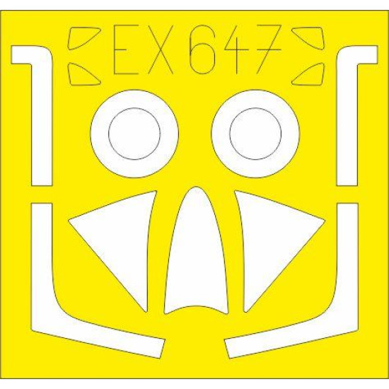 Eduard EX647 1/48 Hunter F.6 Sticker for Aircraft