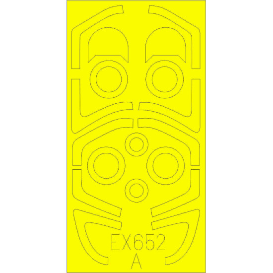 Eduard EX652 1/48 L-39MS/L-59 TFace Sticker for Aircraft