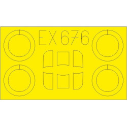 Eduard EX676 1/48 Ar 68E Sticker for Aircraft
