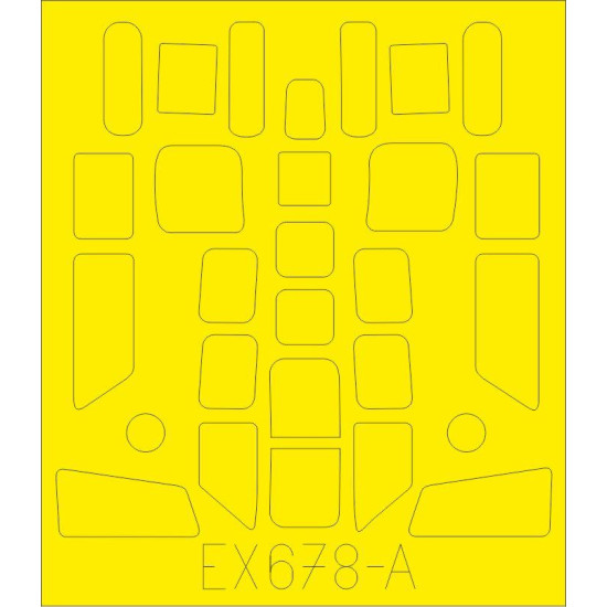 Eduard EX678 1/48 B-17G Sticker for Aircraft