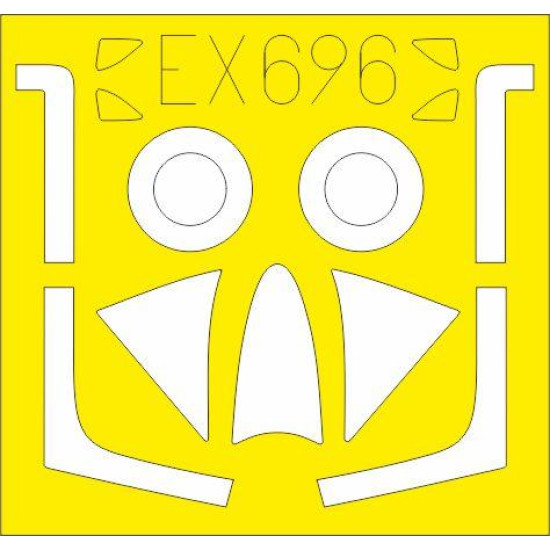 Eduard EX696 1/48 Hunter F.4/F.5 Sticker for Aircraft