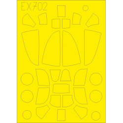 Eduard EX702 1/48 P-39/P-400 TFace Sticker for Aircraft