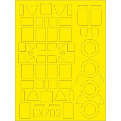 Eduard EX703 1/48 Il-2 TFace Sticker for Aircraft