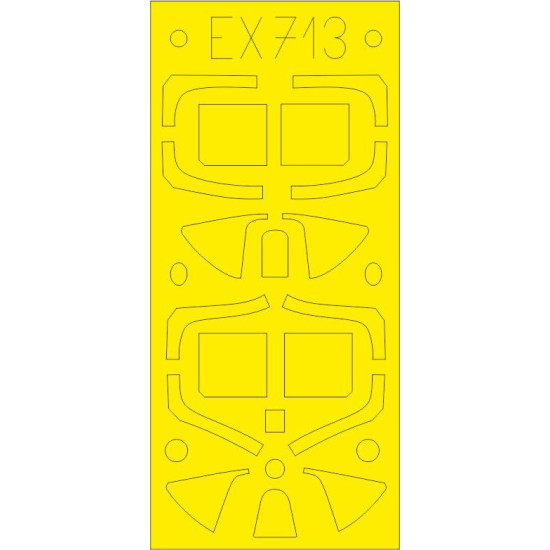 Eduard EX713 1/48 Spitfire Mk.I Sticker for Aircraft