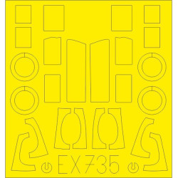 Eduard EX735 1/48 Proctor Mk.I Sticker for Aircraft