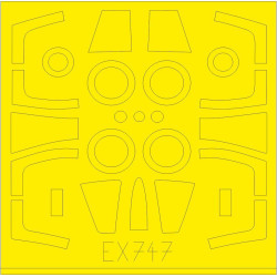 Eduard EX747 1/48 F-104DJ Sticker for Aircraft