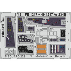 Eduard FE1217 1/48 Ar 234B Photo-Etched for Aircraft Zoom set