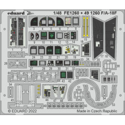 Eduard FE1260 1/48 F/A-18F Photo-Etched for Aircraft Zoom set