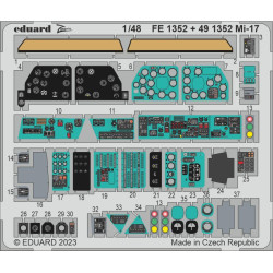 Eduard FE1352 1/48 Mi-17 Photo-Etched for Aircraft Zoom set