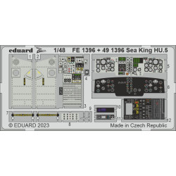 Eduard FE1396 1/48 Sea King HU.5 Photo-Etched for Aircraft Zoom set