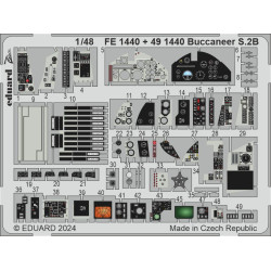 Eduard FE1440 1/48 Buccaneer S.2B Photo-Etched for Aircraft Zoom set