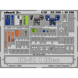 Eduard FE298 1/48 Ki-61 I Hien Photo-Etched for Aircraft Zoom set