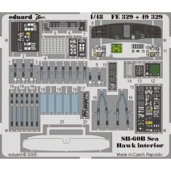 Eduard FE329 1/48 SH-60B interior Photo-Etched for Aircraft Zoom set