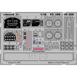 Eduard FE388 1/48 MiG-3 Photo-Etched for Aircraft Zoom set