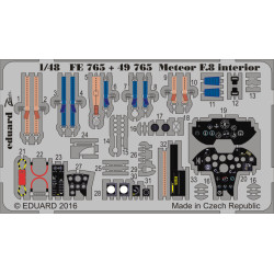 Eduard FE765 1/48 Meteor F.8 Photo-Etched for Aircraft Zoom set