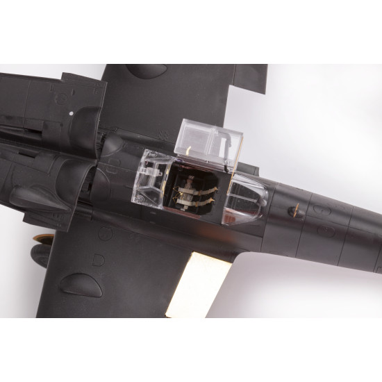 Eduard FE892 1/48 Bf 109G-6 seatbelts STEEL Photo-Etched for Aircraft Zoom set