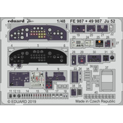 Eduard FE987 1/48 Ju 52 Photo-Etched for Aircraft Zoom set