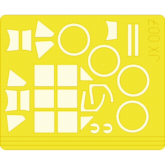 Eduard JX007 1/32 Bf 109G-6 Sticker for Aircraft Eduard JX007 1/32 Bf 109G-6 Sticker for Aircraft