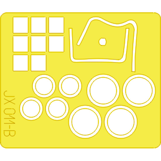 Eduard JX011 1/35 Mi-24 Hind Sticker for Aircraft