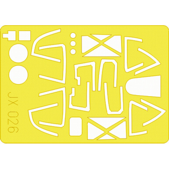 Eduard JX026 1/32 P-38 Sticker for Aircraft