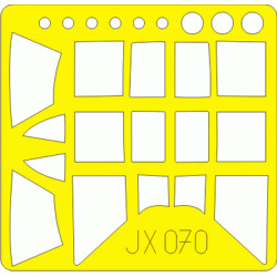 Eduard JX070 1/32 P-47D-20 Sticker for Aircraft