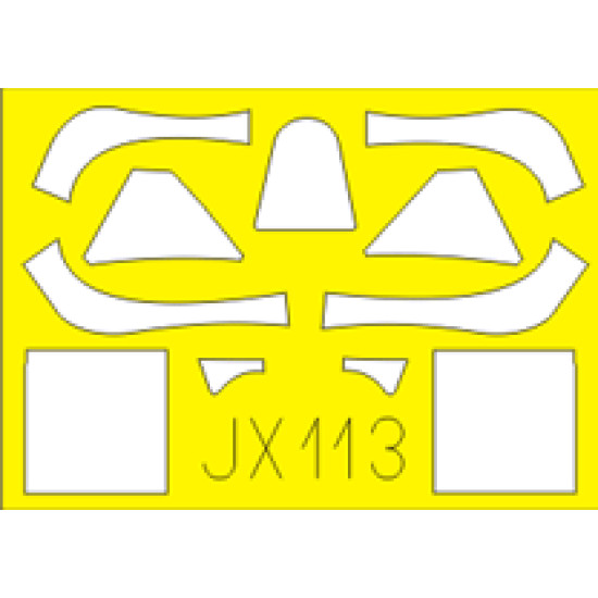 Eduard JX113 1/32 Spitfire Mk.VIII Sticker for Aircraft Eduard JX113 1/32 Spitfire Mk.VIII Sticker for Aircraft