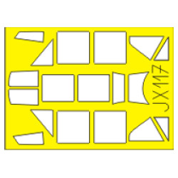 Eduard JX117 1/32 Bf 109F-4 Sticker for Aircraft