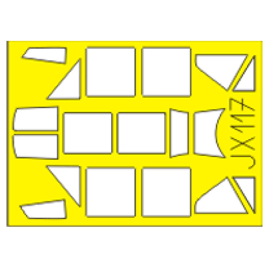 Eduard JX117 1/32 Bf 109F-4 Sticker for Aircraft