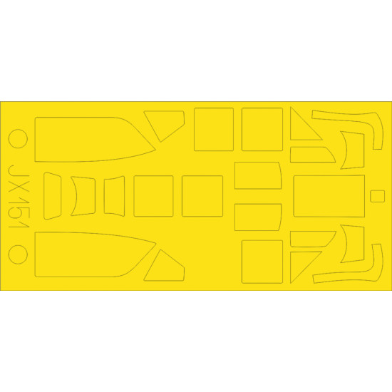 Eduard JX151 1/32 Bf 109G-6 Sticker for Aircraft Eduard JX151 1/32 Bf 109G-6 Sticker for Aircraft