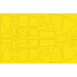 Eduard JX158 1/32 F4U-1 Birdcage Sticker for Aircraft
