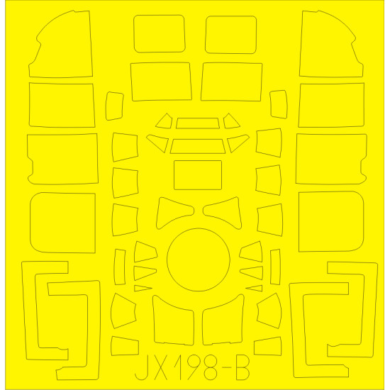 Eduard JX198 1/32 B-17F Sticker for Aircraft Eduard JX198 1/32 B-17F Sticker for Aircraft