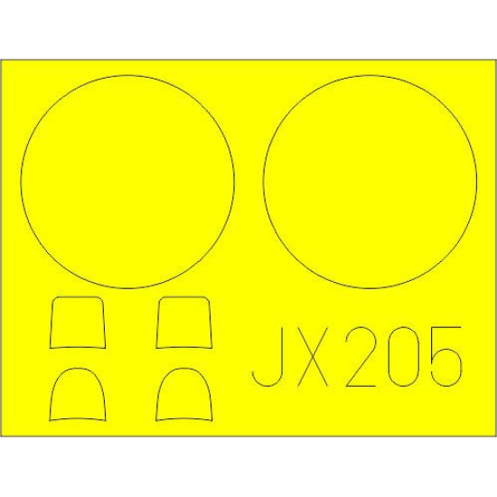 Eduard JX205 1/32 Fokker D.VII Sticker for Aircraft