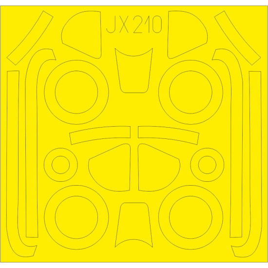 Eduard JX210 1/32 P-51D Sticker for Aircraft