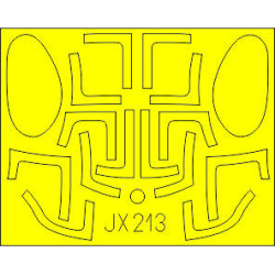 Eduard JX213 1/35 AH-6J Sticker for Aircraft