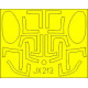 Eduard JX213 1/35 AH-6J Sticker for Aircraft Eduard JX213 1/35 AH-6J Sticker for Aircraft