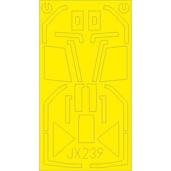 Eduard JX239 1/32 Fw 190A-8/R2 Sticker for Aircraft