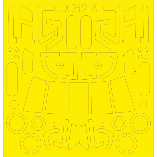 Eduard JX249 1/35 HH-60G TFace Sticker for Aircraft