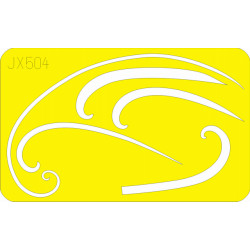 Eduard JX504 1/32 Spinner spirals Fw 190A/F Sticker for Aircraft