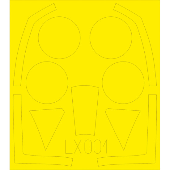 Eduard LX001 1/24 Typhoon Mk.Ib Sticker for Aircraft